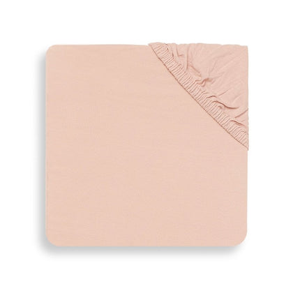Jollein Hoeslaken Jersey Pale Pink 40x90cm - Jollein - Babywinkel - 8717329359239