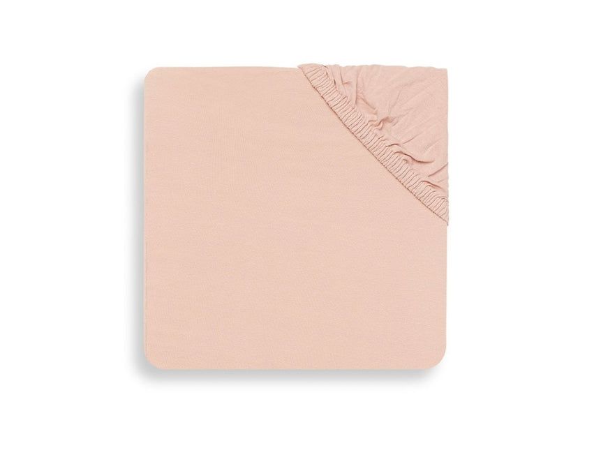 Jollein Hoeslaken Jersey Pale Pink 40x90cm - Jollein - Babywinkel - 8717329359239