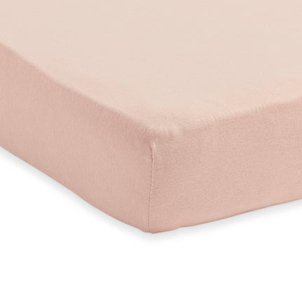Jollein Hoeslaken Jersey Pale Pink 40x90cm - Jollein - Babywinkel - 8717329359239