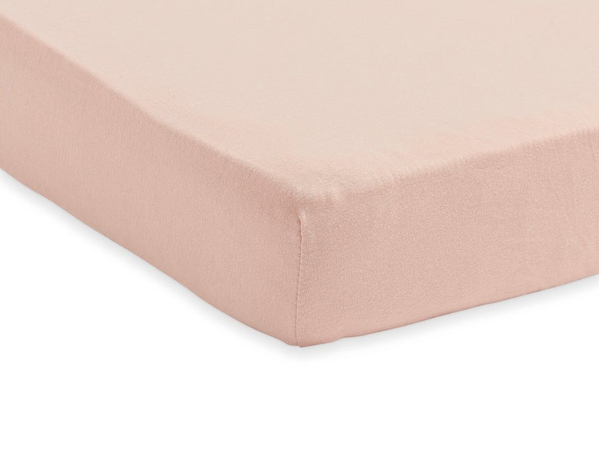 Jollein Hoeslaken Jersey Pale Pink 40x90cm - Jollein - Babywinkel - 8717329359239