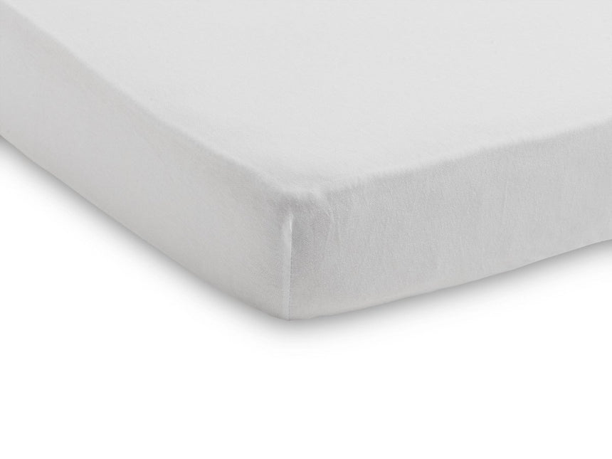 Jollein Hoeslaken Jersey Wit 75x150cm - Jollein - Babywinkel - 8717329301818