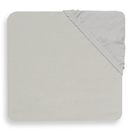 Jollein Hoeslaken Katoen Soft Grey 60x120cm - Jollein - Babywinkel - 8717329356719