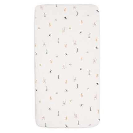 Jollein Hoeslaken Peuter Jersey Jungle Jambo 60 X 120 Cm - Jollein - Babywinkel - 8717329388321