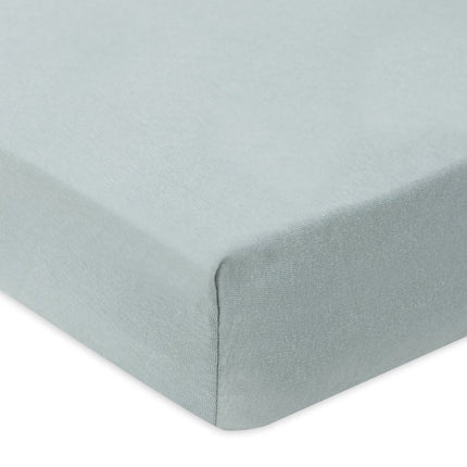 Jollein Hoeslaken Peuter Jersey Sea Green 70/75 X 140/150 Cm - Jollein - Babywinkel - 8717329387188