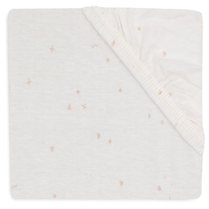 Jollein Hoeslaken Peuter Jersey Twinkling Wild Rose 60 X 120 Cm - Jollein - Babywinkel - 8717329388345