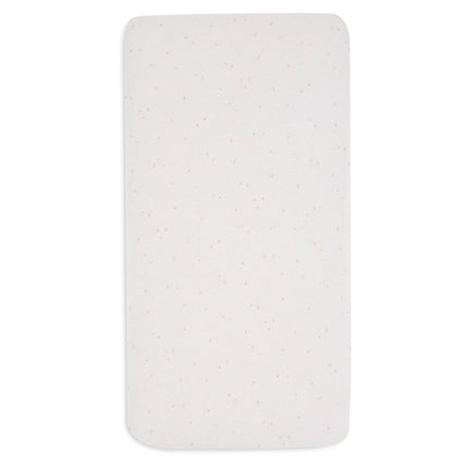 Jollein Hoeslaken Peuter Jersey Twinkling Wild Rose 60 X 120 Cm - Jollein - Babywinkel - 8717329388345