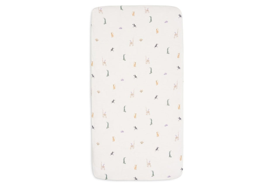 Jollein Hoeslaken Wieg Jersey Jungle Jambo 40/50 X 80/90 Cm - Jollein - Babywinkel - 8717329388284