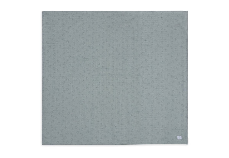 Jollein Hydrofiele Doek Miffy Sillhouettes Sea Green 115 X 115 Cm 2St - Jollein - Babywinkel - 8717329387997