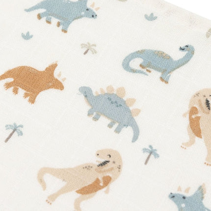 Jollein Hydrofiele Doek Roarsome 70 X 70 Cm 3St - Jollein - Babywinkel - 8717329388062