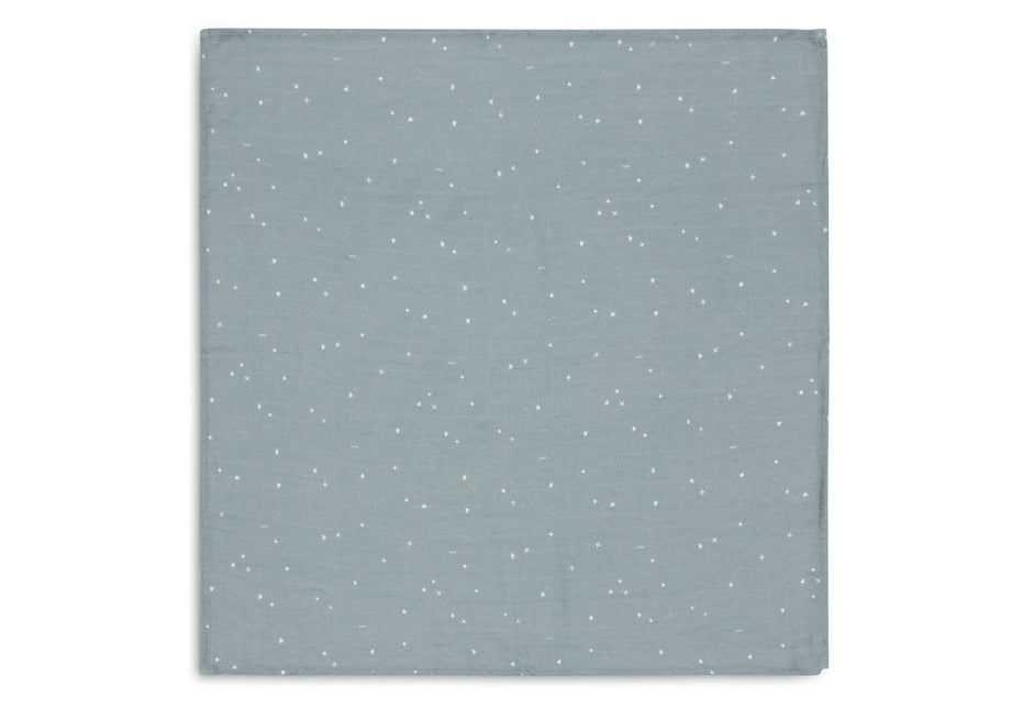 Jollein Hydrofiele Doek Twinkling Sea Green 70X70 Cm 3St - Jollein - Babywinkel - 8717329388031