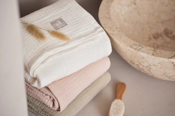 Jollein Hydrofiele Doek Wild Rose/Ivory 70cm 4St - Jollein - Babywinkel - 8717329380608