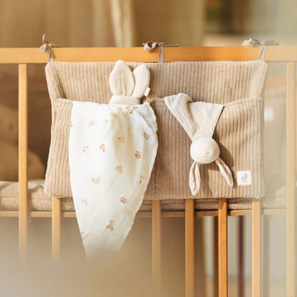 Jollein Opbergzak Cloudy Rib Oatmeal 49Cm - Babywinkel - 8717329399891