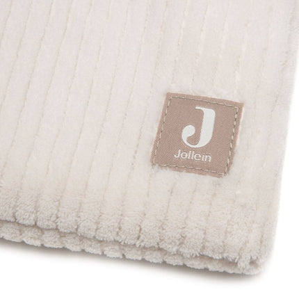 Jollein Opbergzak Cloudy Rib Oatmeal 49Cm - Babywinkel - 8717329399891