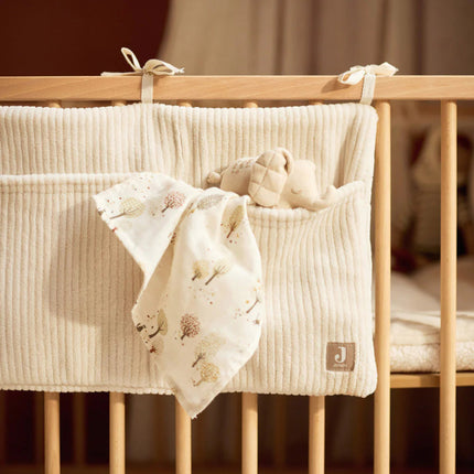 Jollein Opbergzak Cloudy Rib Oatmeal 49Cm - Babywinkel - 8717329399891
