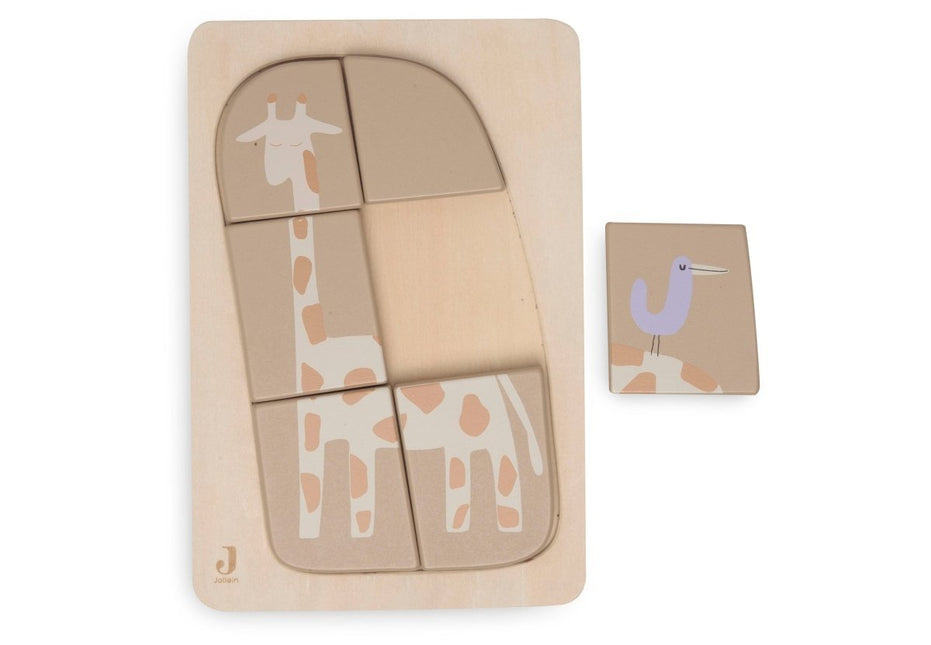 Jollein Puzzel Giraffe - Jollein - Babywinkel - 8717329388604