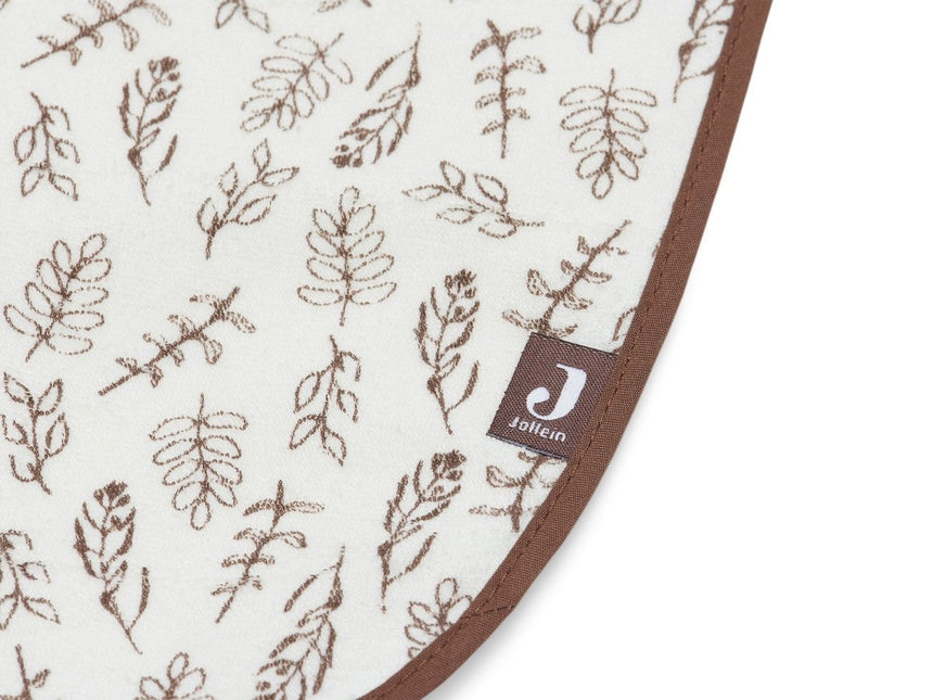 Jollein Slabbetje Badstof Chestnut 3st koop je bij Babywinkel