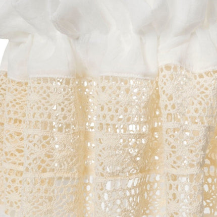 Jollein Sluier Ledikant Vintage Boho Lace Ivory - Jollein - Babywinkel - 8717329373730