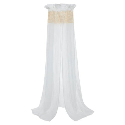 Jollein Sluier Ledikant Vintage Boho Lace Ivory - Jollein - Babywinkel - 8717329373730