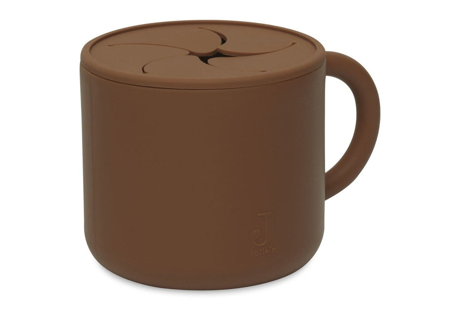 Jollein Snackbakje Silicone Caramel - Jollein - Babywinkel - 8717329365797