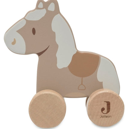 Jollein Speelgoed Auto Paard Op Wielen Nostalgic Ride - Jollein - Babywinkel - 8717329388703