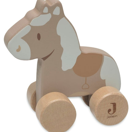 Jollein Speelgoed Auto Paard Op Wielen Nostalgic Ride - Jollein - Babywinkel - 8717329388703