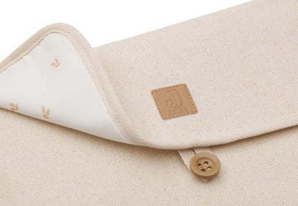 Jollein Verschoningsmat met Opbergvakken Twill Natural - Jollein - Babywinkel - 8717329380875