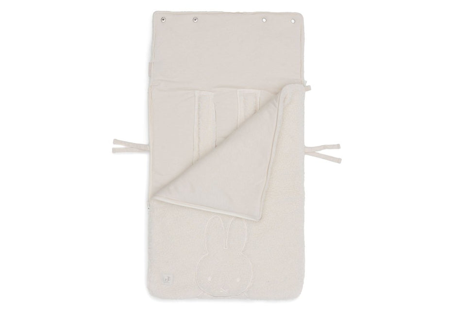 Jollein Voetenzak Miffy Teddy Oatmeal 0+ 3/5 Punts koop je bij Babywinkel