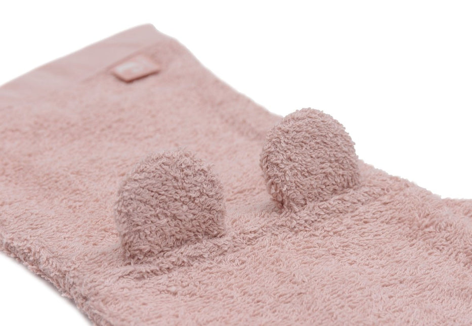 Jollein Washandje Badstof Ears Wild Rose - Jollein - Babywinkel - 8717329387416