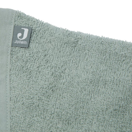 Jollein Washandje Badstof Lang Ash Green - Jollein - Babywinkel - 8717329368002