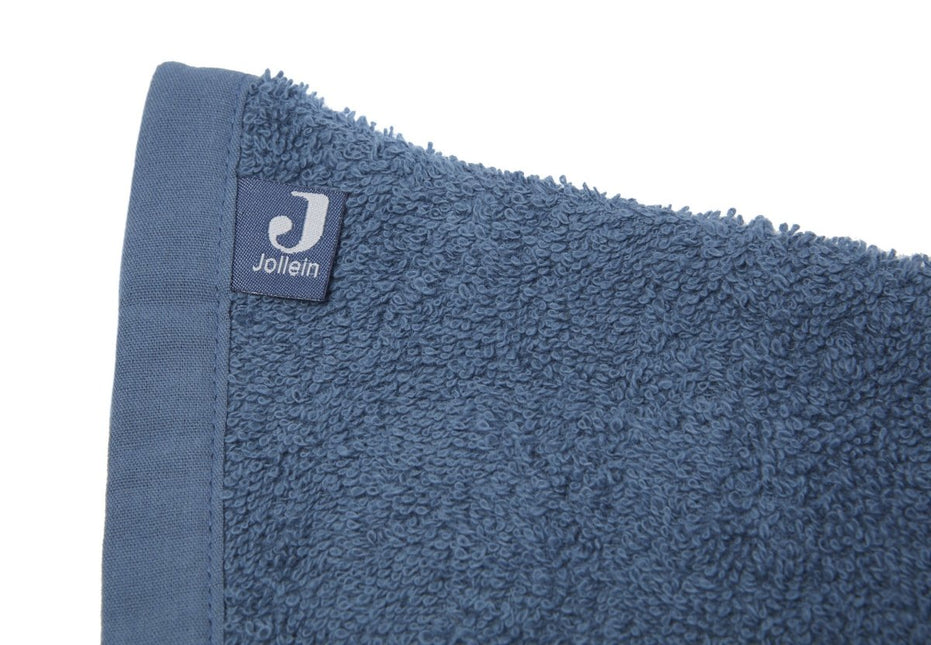 Jollein Washandje Badstof Lang Jeans Blue - Jollein - Babywinkel - 8717329368026