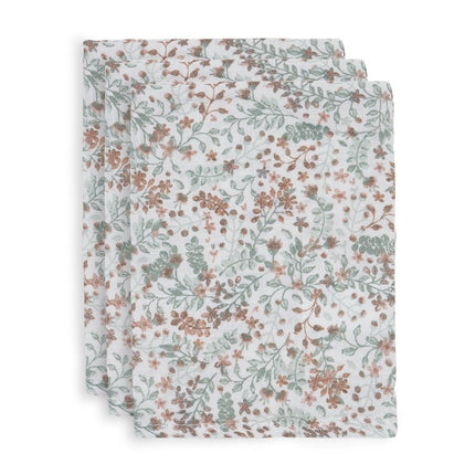 Jollein Washandje Hydrofiel Bloom 3st - Jollein - Babywinkel - 8717329357754