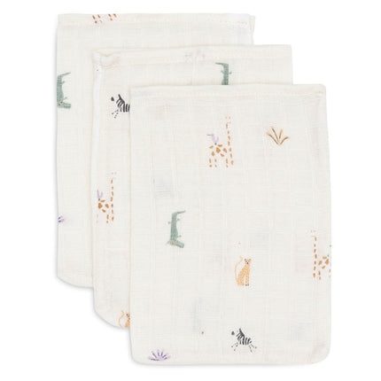 Jollein Washandje Jungle Jambo 15 X 20 Cm 3St - Jollein - Babywinkel - 8717329388109