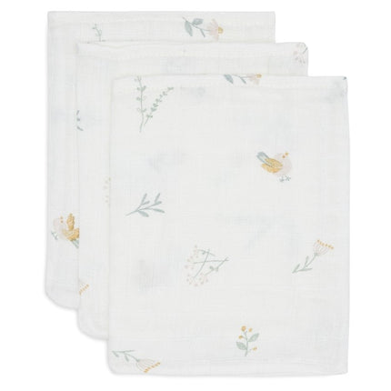 Jollein Washandje Lovely Bird 15 X 20 Cm 3St - Jollein - Babywinkel - 8717329388116