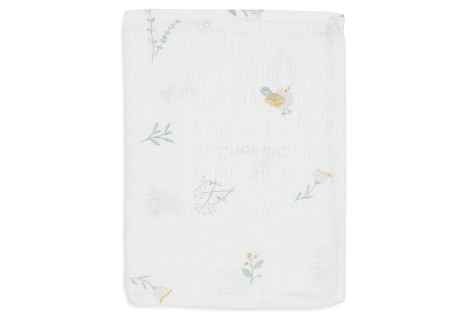 Jollein Washandje Lovely Bird 15 X 20 Cm 3St - Jollein - Babywinkel - 8717329388116