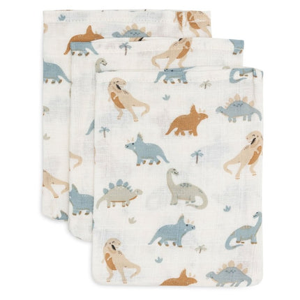 Jollein Washandje Roarsome 15 X 20 Cm 3St - Jollein - Babywinkel - 8717329388154