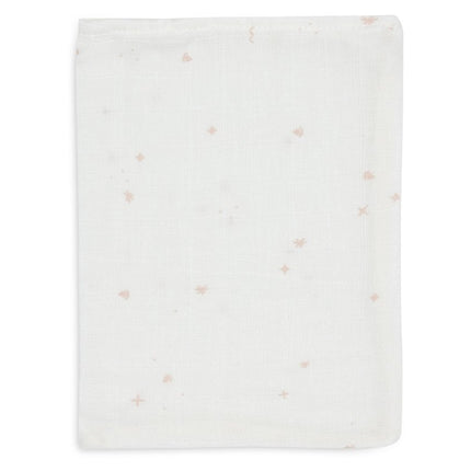 Jollein Washandje Twinkling Wild Rose 15 X 20 Cm 3St - Jollein - Babywinkel - 8717329388130