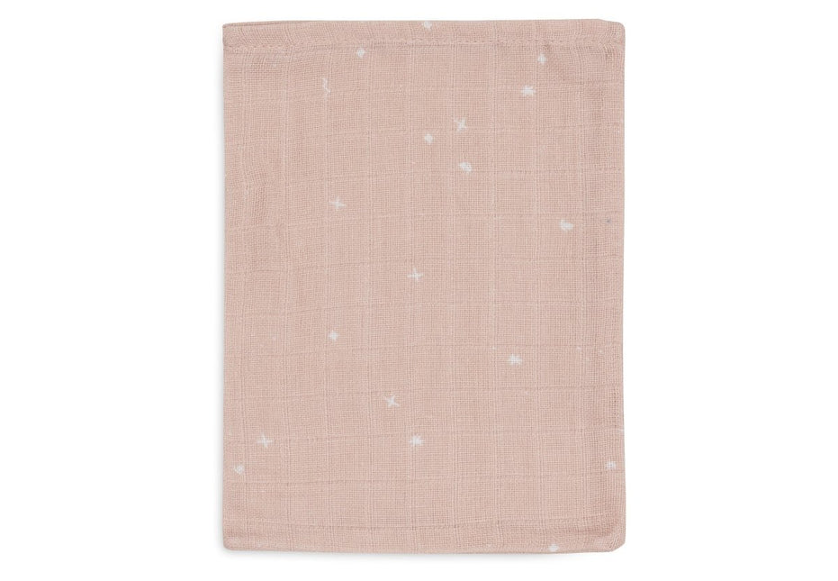Jollein Washandje Twinkling Wild Rose 15 X 20 Cm 3St - Jollein - Babywinkel - 8717329388130