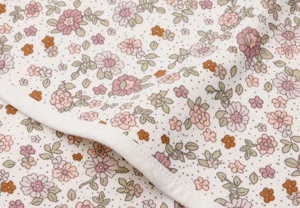 Jollein Wiegdeken Retro Flowers 75X100cm - Jollein - Babywinkel - 8717329380950