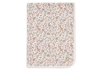 Jollein Wiegdeken Retro Flowers 75X100cm - Jollein - Babywinkel - 8717329380950