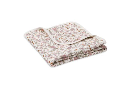 Jollein Wiegdeken Retro Flowers 75X100cm - Jollein - Babywinkel - 8717329380950
