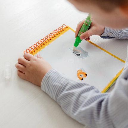 Jungle Kleurboek Met Water - Babywinkel - 8714274025783