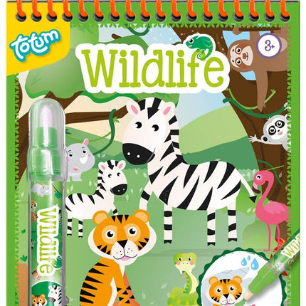 Jungle Kleurboek Met Water - Babywinkel - 8714274025783