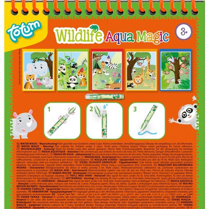 Jungle Kleurboek Met Water - Babywinkel - 8714274025783