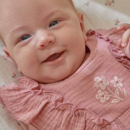 Jurk roze met broekje Pink Blush koop je bij Babywinkel