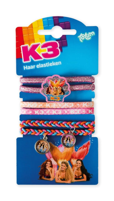 K3 Haarbandjes 6st - Babywinkel - 8714274830325