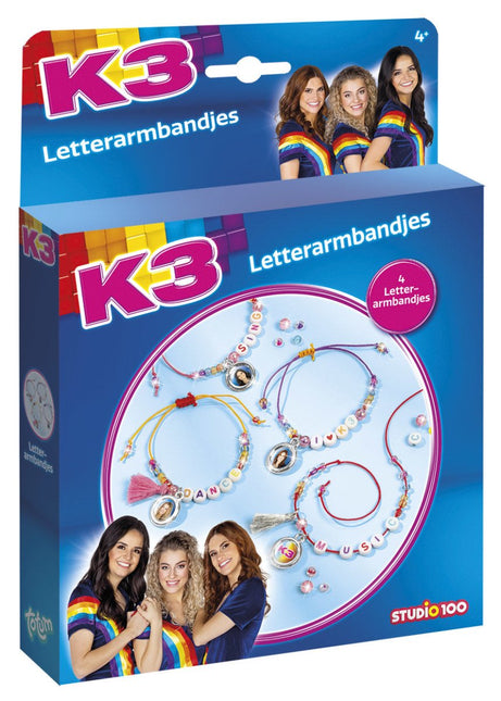 K3 Letter Armbanden Maken - Babywinkel - 8714274830240