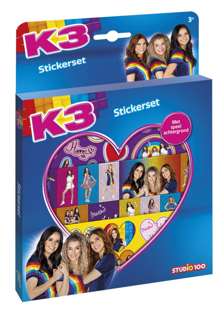 K3 Stickerset - Babywinkel - 8714274830233
