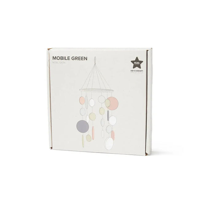 Kid's Concept Baby Mobiel Hout Groen 45cm koop je bij Babywinkel