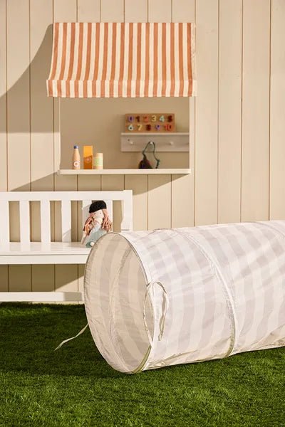 Kid's Concept Kruiptunnel Star Streep Grijs - Kid's Concept - Babywinkel - 7340028735458