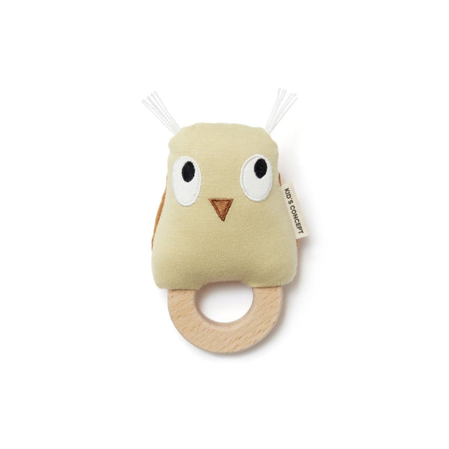Kid's Concept Rammelaar Uil Groen - Kid's Concept - Babywinkel - 7340028731078